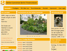 Tablet Screenshot of baptisten-friedrichshain.de